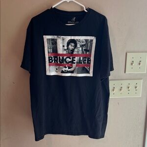 BRUCE LEE TSHIRT BLACK SIZE XL